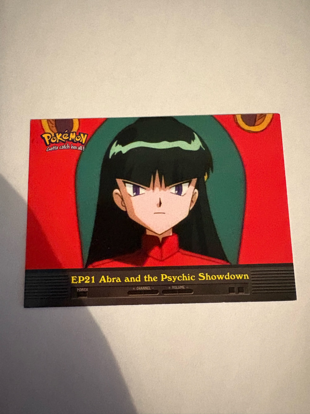 Vintage Pokémon Collectible Episode Card